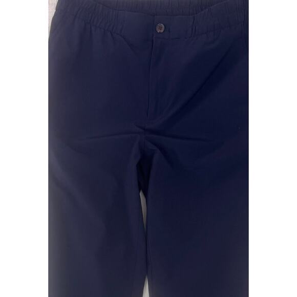 Banana Republic Factory Airstretch Small Blue Womens Pants Polyester Spandex - Picture 3 of 8